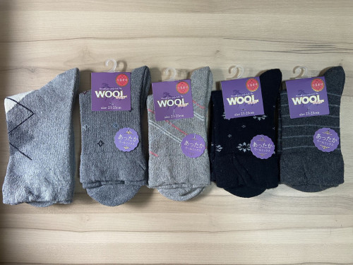 婦人カジュアル　毛混クルー　DA-2014