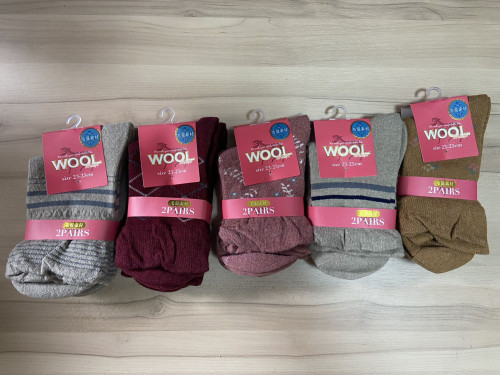 婦人カジュアル　毛混ダーク　DA-2018-2Ｐ