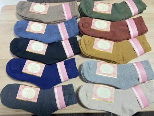 婦人パイル 無地　DA-2021-2Ｐ